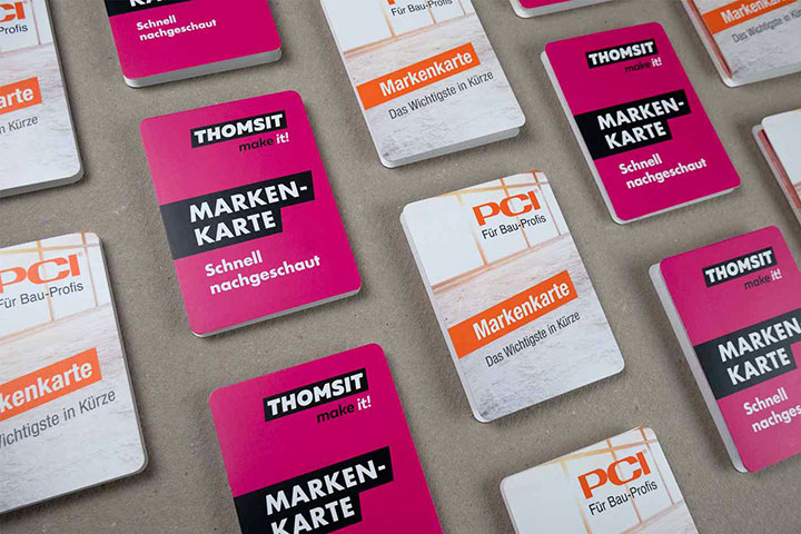 PCI Thomsit Markenkarten