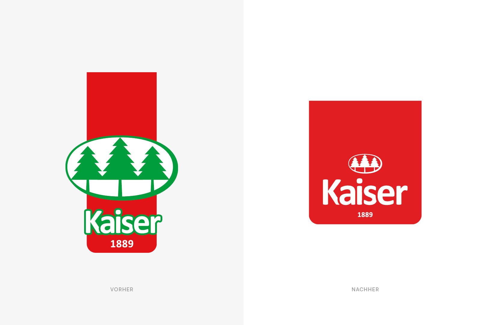 Logo-Relaunch Kaiser